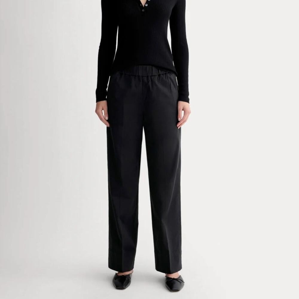 Everlane The Easy Pant Black Size XL NWT